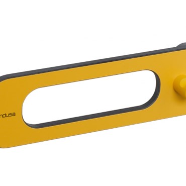 porta asciugamano 36 con gancio giallo wc kids