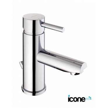 miscelatore lavabo con piletta icone eco