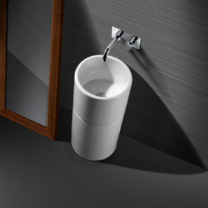 Lavabo con colonna unu - immagine 2