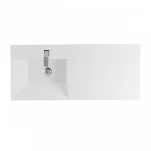 Lavabo sospeso 100x43 vista - immagine 2