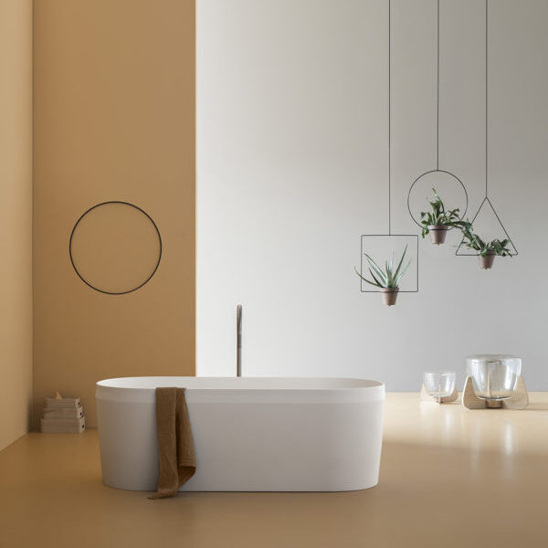 Vasca da bagno freestanding arbi arredobagno - immagine 8