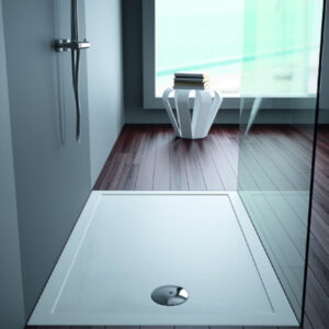 Piatto doccia in ceramica 90x90 bianco - immagine 2