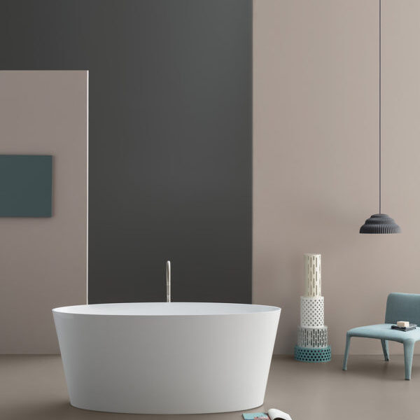 Vasca da bagno freestanding arbi arredobagno - immagine 4